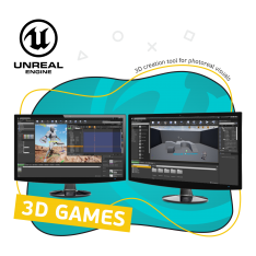 Unreal Engine 4. Игровой движок - КИБЕРшкола программирования для детей, компьютерные курсы для школьников, начинающих и подростков - KIBERone г. Нерюнгри