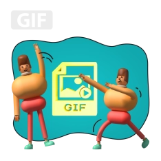 Gif-анимация - КИБЕРшкола программирования для детей, компьютерные курсы для школьников, начинающих и подростков - KIBERone г. Нерюнгри