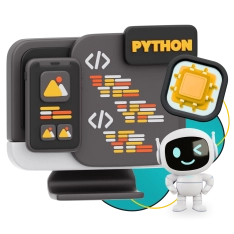 Мой первый сайт с мозгами: Python + AI - КИБЕРшкола программирования для детей, компьютерные курсы для школьников, начинающих и подростков - KIBERone г. Нерюнгри