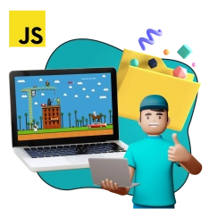 JavaScript + AI. Проектное обучение + геймификация + AI-помощники - КИБЕРшкола программирования для детей, компьютерные курсы для школьников, начинающих и подростков - KIBERone г. Нерюнгри